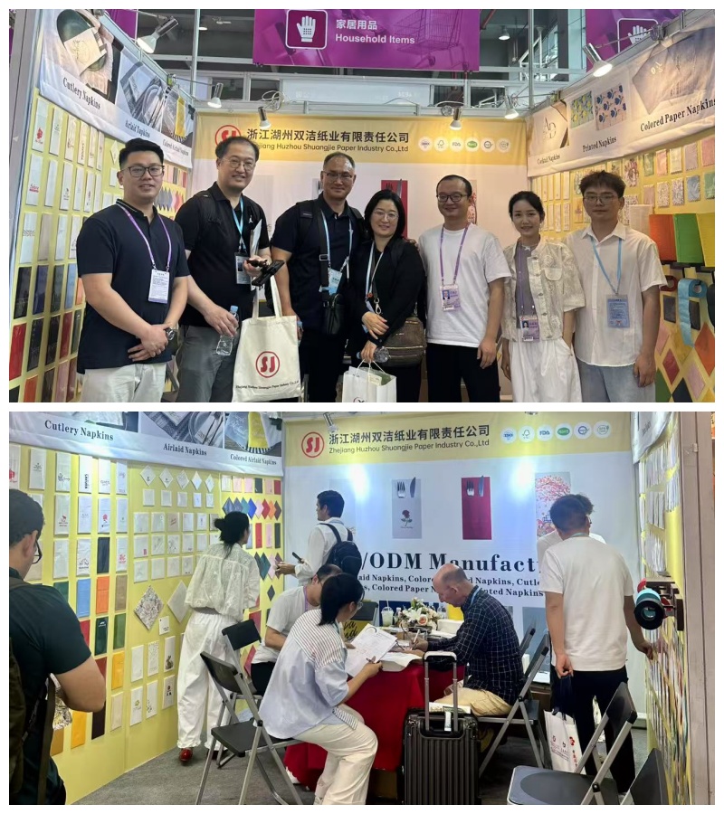 Shuangjie Paper presentado en la 137ª Feria de productos básicos de importación y exportación de China, y los productos de papel verde han atraído mucha atención