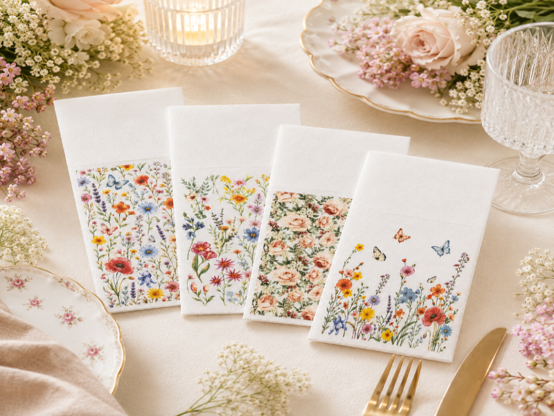 ¿Cómo se pueden personalizar las servilletas de cóctel para bodas y eventos corporativos?